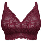 PrimaDonna Salerno bralette BH, bordeaux - 0163536 - EVR - Evening Red