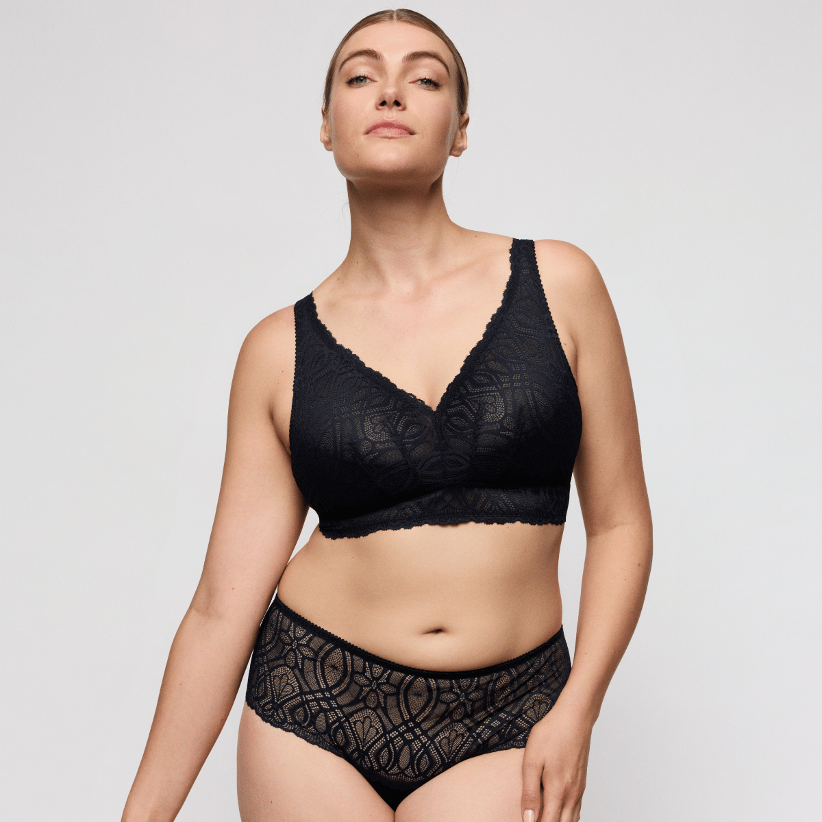 PrimaDonna Salerno bralette BH, blå - 0163536 - MID - Midnight Blue