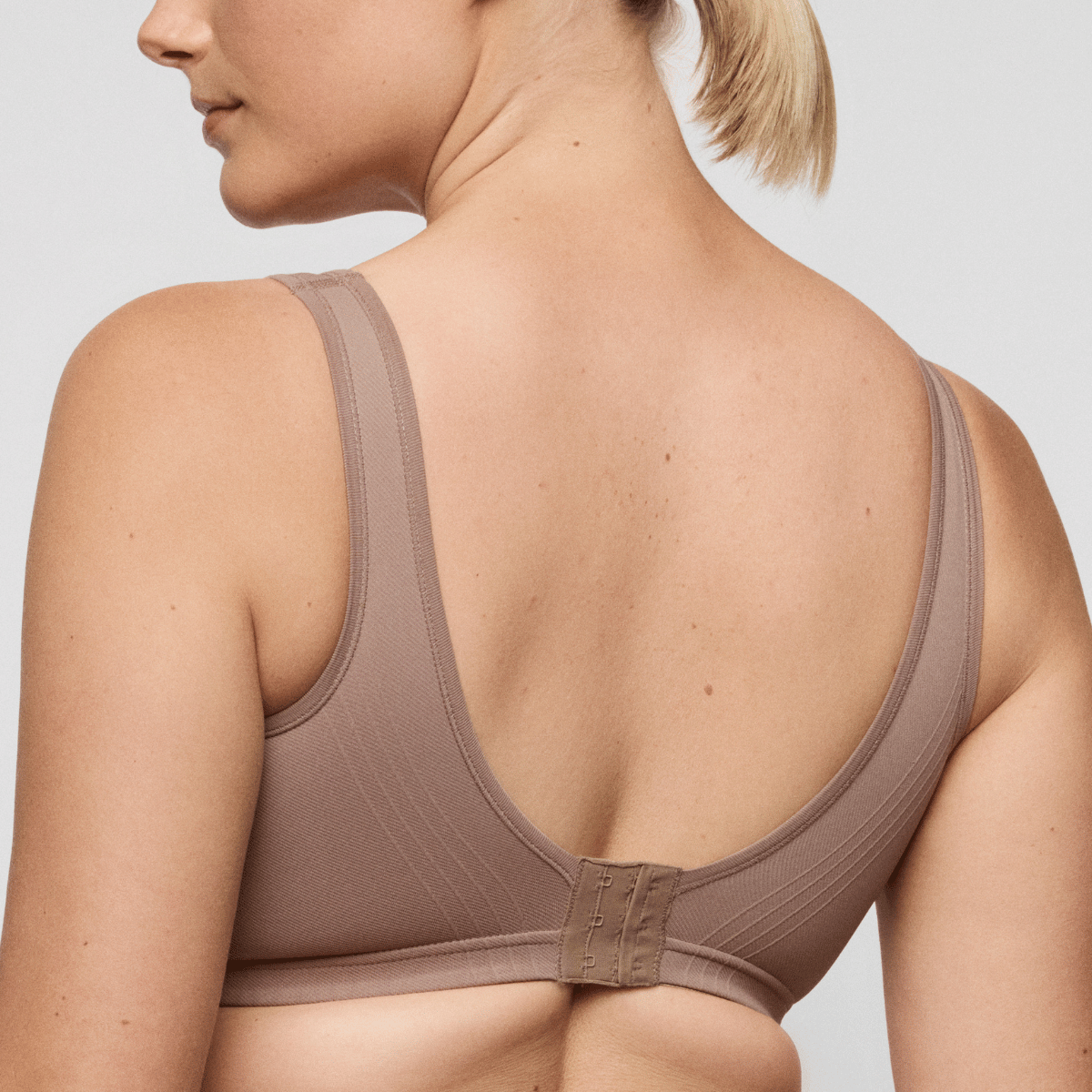 PrimaDonna Nudda bralette BH, brun - 0163610 - GIN - Ginger