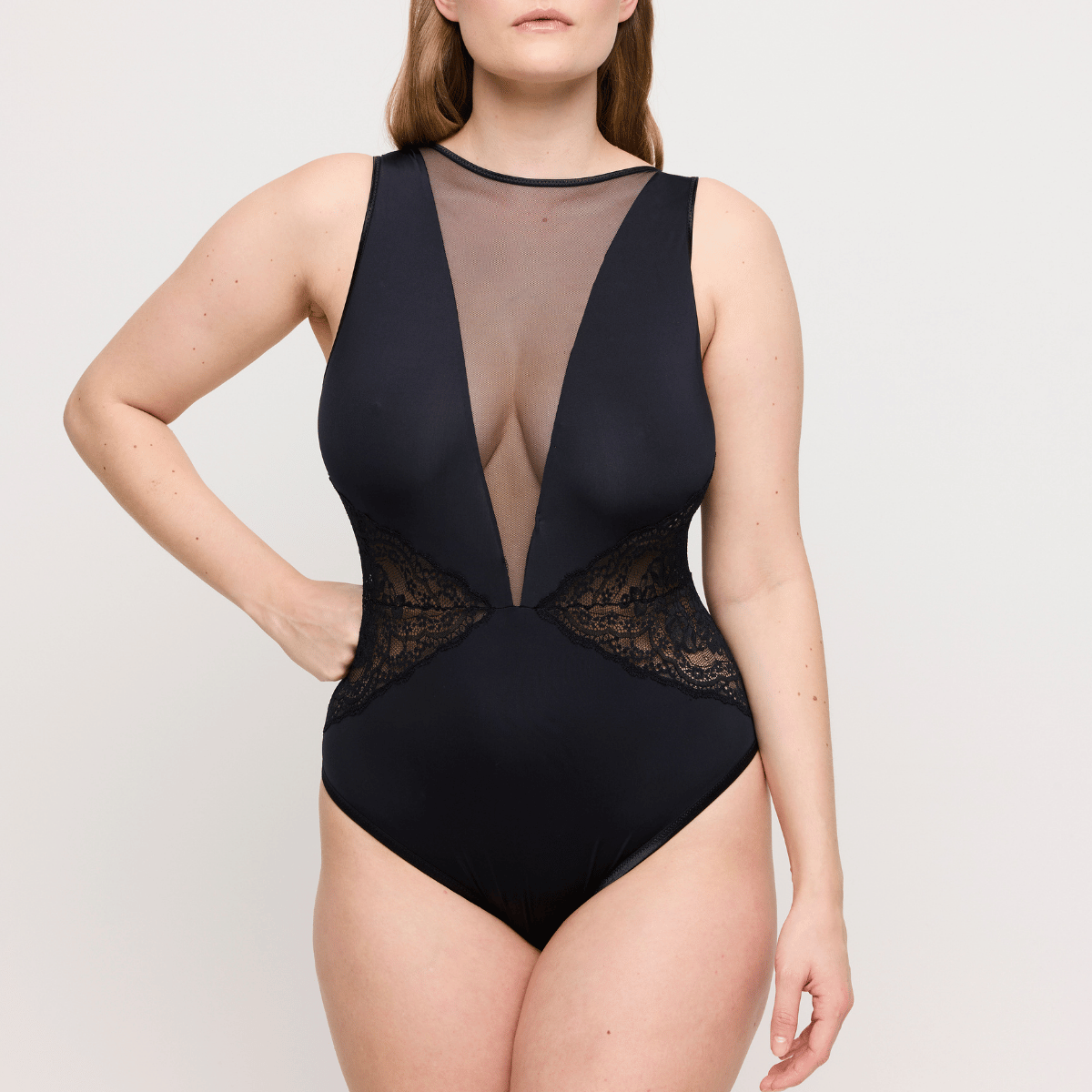 PrimaDonna Shimla bodystocking, sort - 0463589 - ZWA - Black