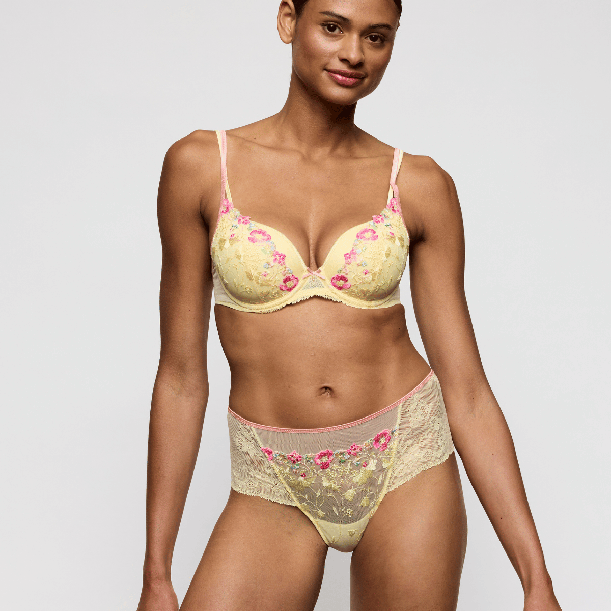 Marie Jo Lizelot hipster trusse, gul - 0502892 - FRV - French Vanilla