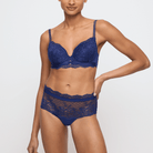 Marie Jo Musea maxi trusse, blå - 0502971 - SAF - Sapphire Blue
