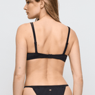 Marie Jo Hello Sunset bikini top uden bøjle, sort - 1008813 - ZWA - Black