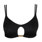 Marie Jo Hello Sunset bikini top uden bøjle, sort - 1008813 - ZWA - Black