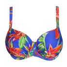 PrimaDonna Latakia bikini top med bøjle, blå - 4011116 - TNF - Tropical Rainforest