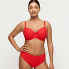 PrimaDonna Aswan bikini top med bøjle, rød - 4012410 - FIR - Fiesta Red