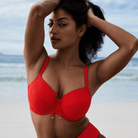 PrimaDonna Aswan bikini top med bøjle, rød - 4012410 - FIR - Fiesta Red