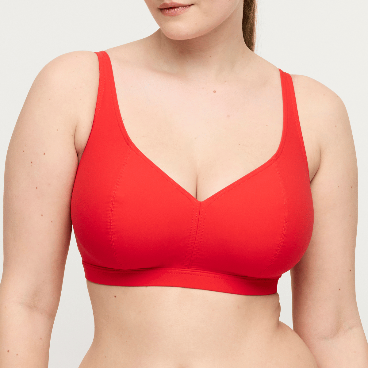 PrimaDonna Aswan bikini top uden bøjle, rød - 4012415 - FIR - Fiesta Red