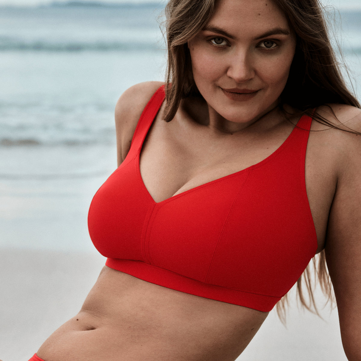 PrimaDonna Aswan bikini top uden bøjle, rød - 4012415 - FIR - Fiesta Red