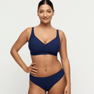 PrimaDonna Aswan bikini top uden bøjle, blå - 4012415 - WBL - Water Blue