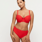 PrimaDonna Aswan maxi bikinitrusse, rød - 4012451 - FIR - Fiesta Red