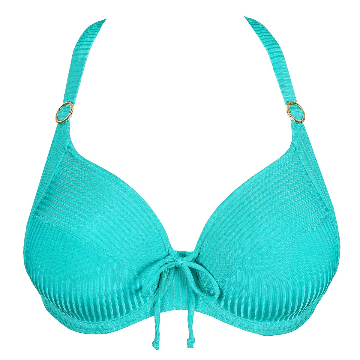 PrimaDonna Delray bikini top med bøjle, grøn - 4013610 - STU - Sea Turtle
