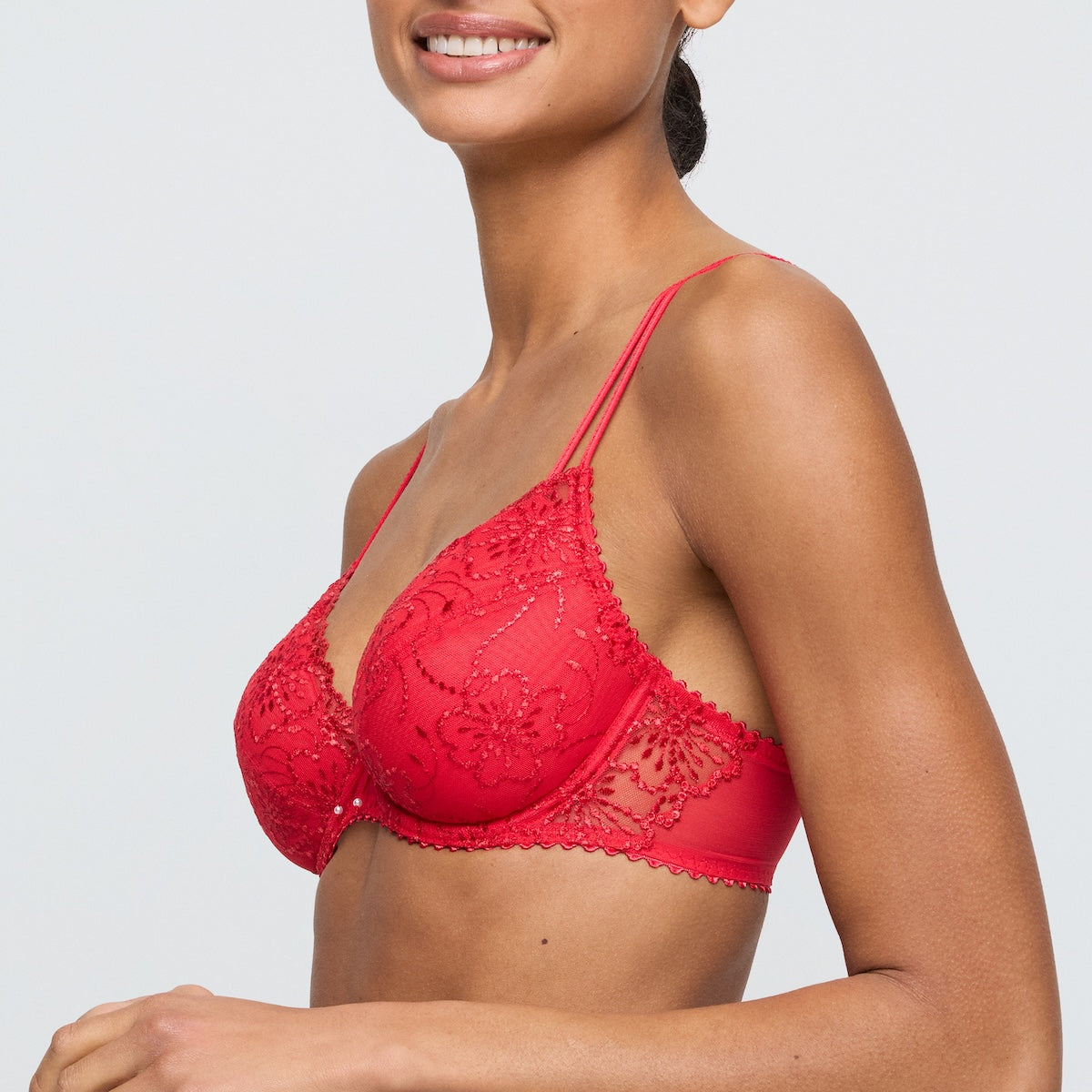 Marie Jo Jane push-up BH, rød - 0101337 - TRR - True Red