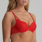 Marie Jo Jhana BH med bøjle, rød - 0102796 - FIR - Fiesta Red