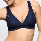 Marie Jo Soft Studio bralette BH, blå - 0103044 - VEL - Velvet Blue