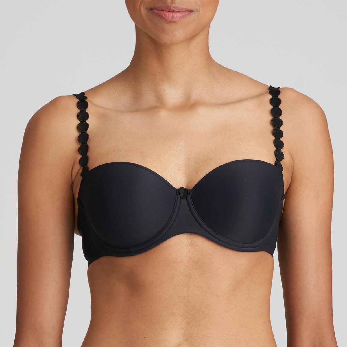 Marie Jo Tom stropløs BH, sort - 0120828 - CHB - Charcoal