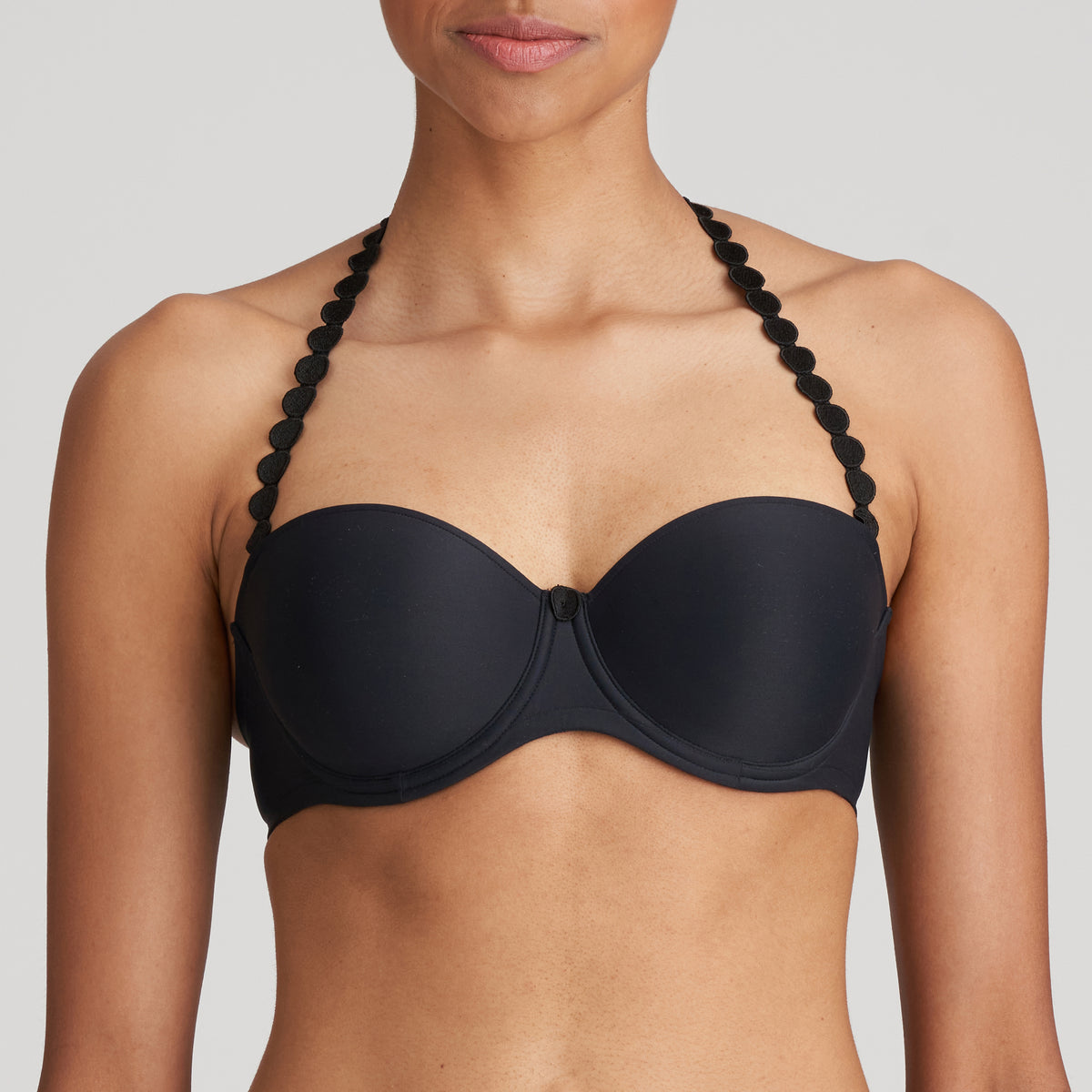 Marie Jo Tom stropløs BH, sort - 0120828 - CHB - Charcoal