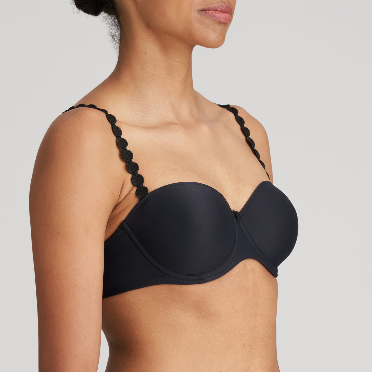 Marie Jo Tom stropløs BH, sort - 0120828 - CHB - Charcoal