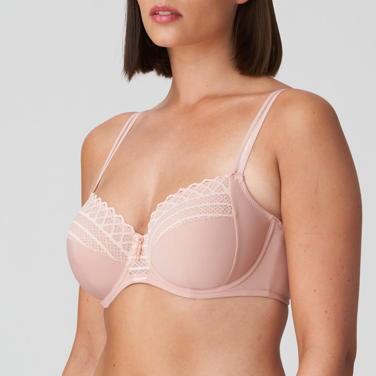 PrimaDonna Twist East End BH med bøjle, lyserød - 0141930 - PWD - Powder Rose