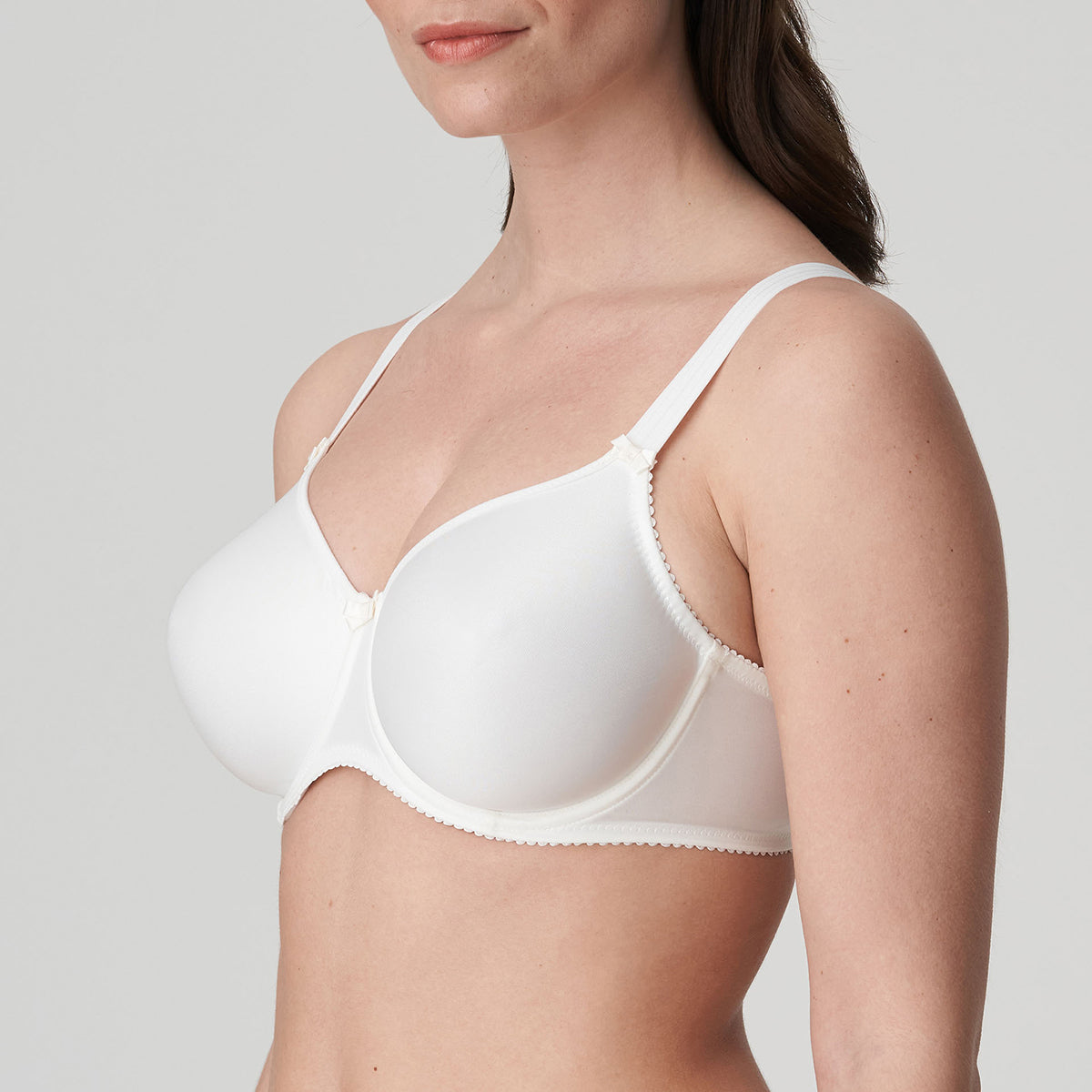 PrimaDonna Satin BH med bøjle, natural - 0161330 - NAT - Natural