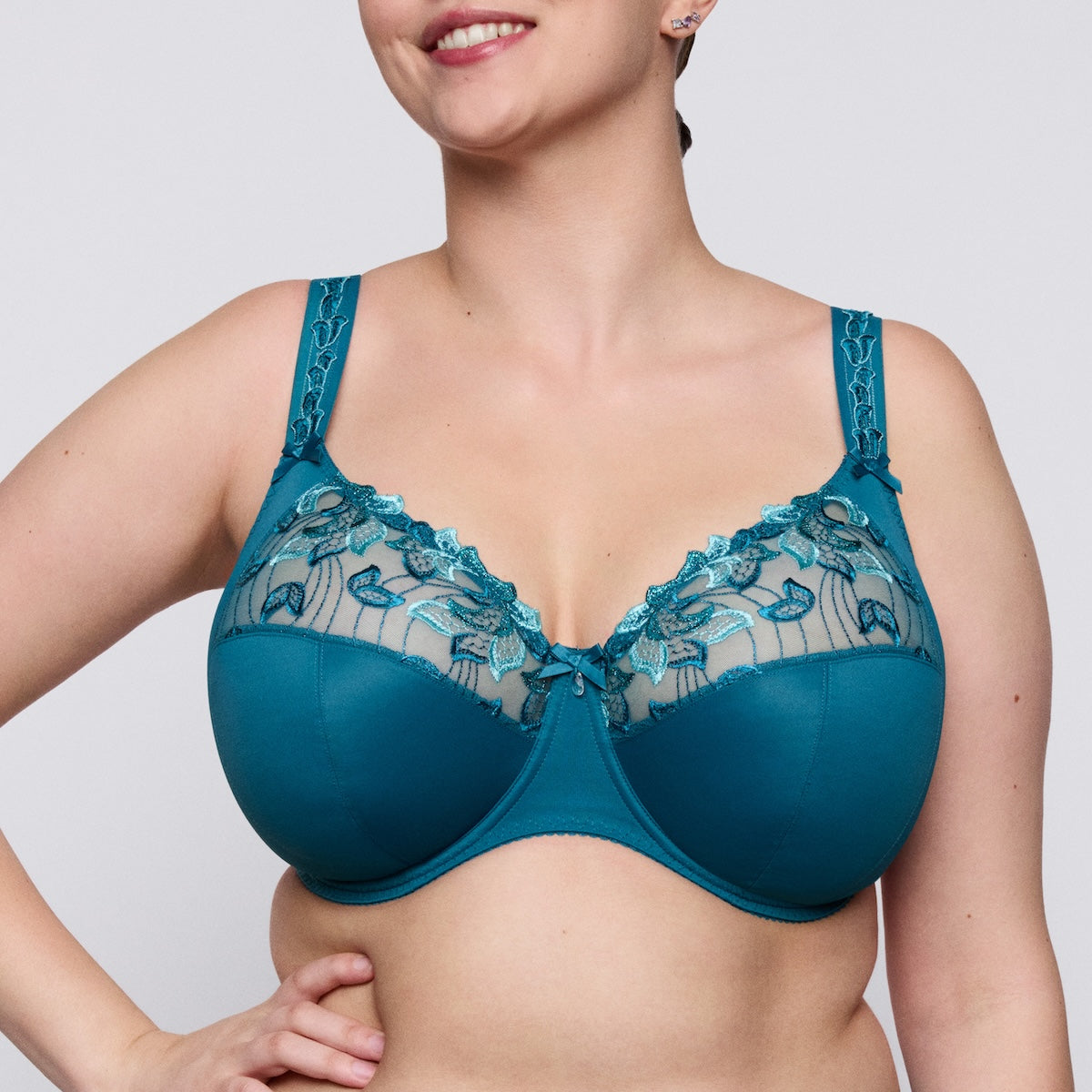 PrimaDonna Deauville full-cup BH, blå - 0161810-11/15 - PEA - Peacock