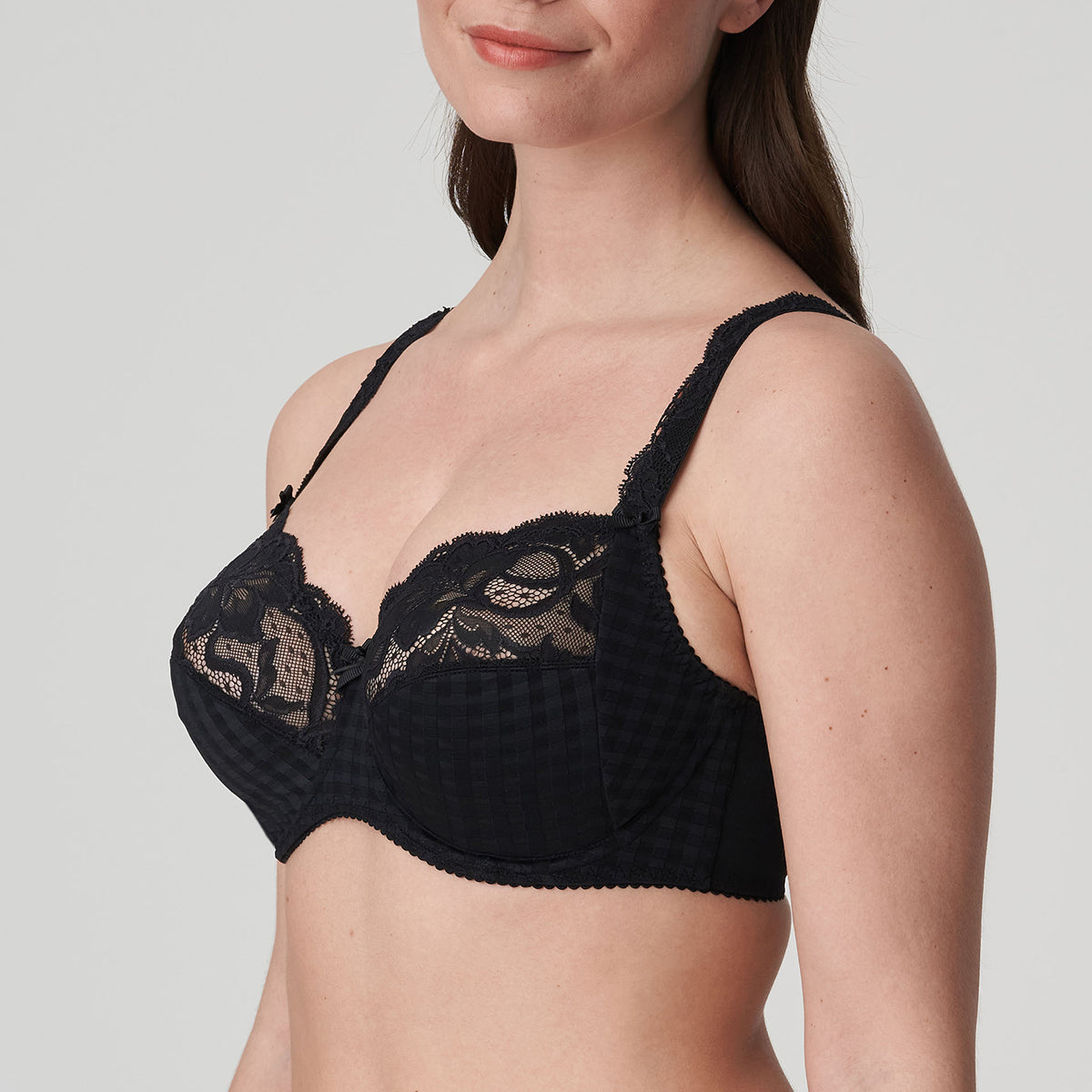 PrimaDonna Madison BH med bøjle, sort - 0162120-21 - ZWA - Black