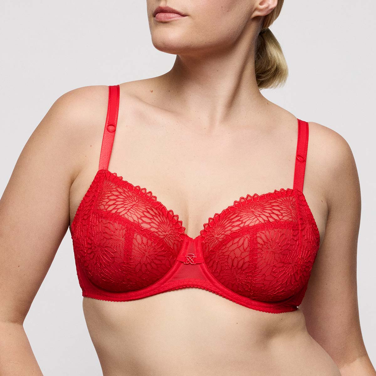 PrimaDonna Sophora BH med bøjle, rød - 0163180-81 - TRR - True Red