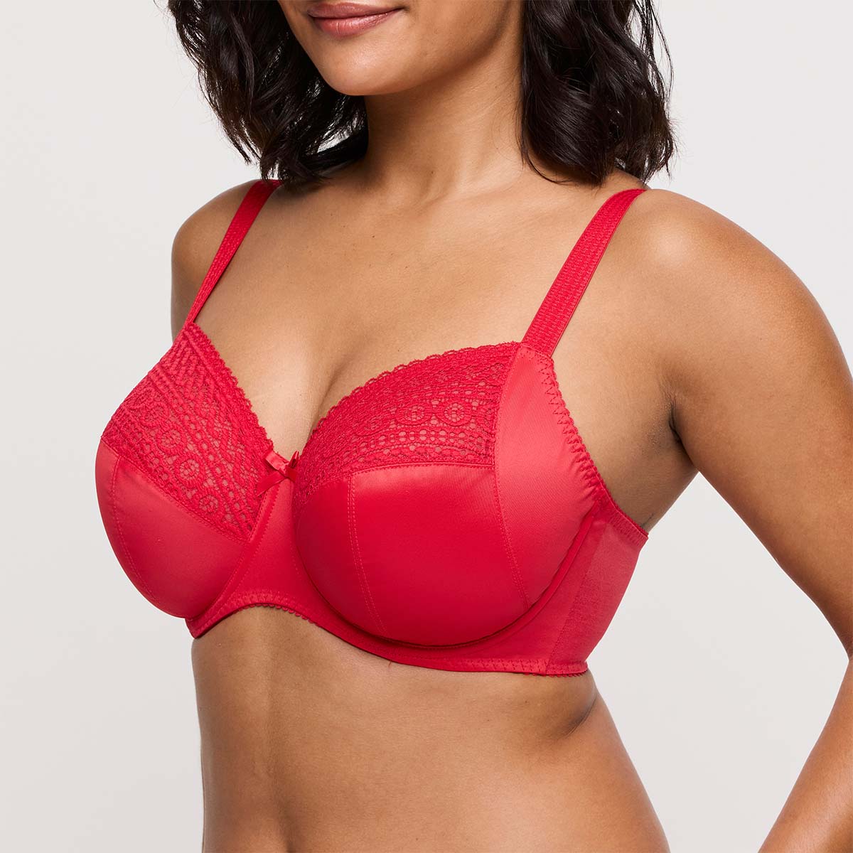 PrimaDonna Montara BH med bøjle, rød - 0163380-85 - TRR - True Red