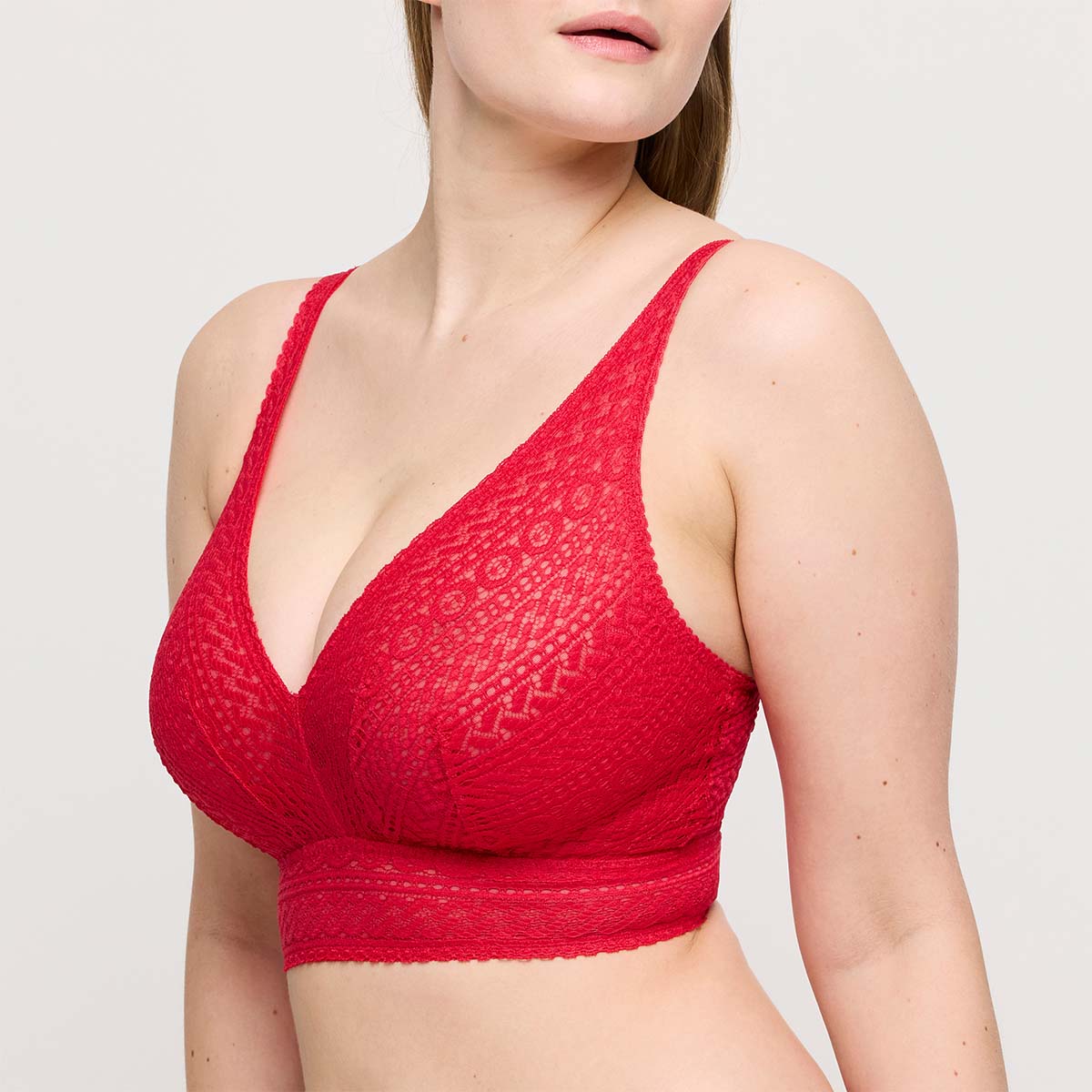 PrimaDonna Montara bralette BH, rød - 0163386 - TRR - True Red