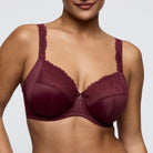 PrimaDonna Salerno full-cup BH, bordeaux - 0163530-35 - EVR - Evening Red