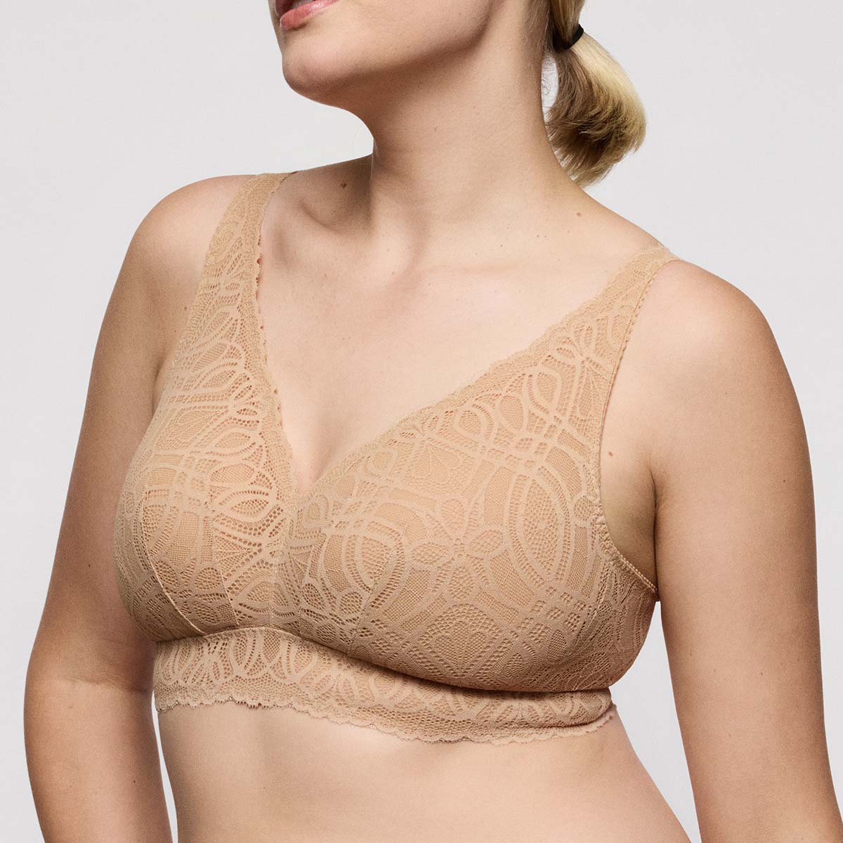 PrimaDonna Salerno bralette BH, beige - 0163536 - CGI - Candy Ginger