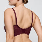 PrimaDonna Salerno bralette BH, bordeaux - 0163536 - EVR - Evening Red