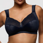 PrimaDonna Salerno BH uden bøjle, blå - 0163537 - MID - Midnight Blue