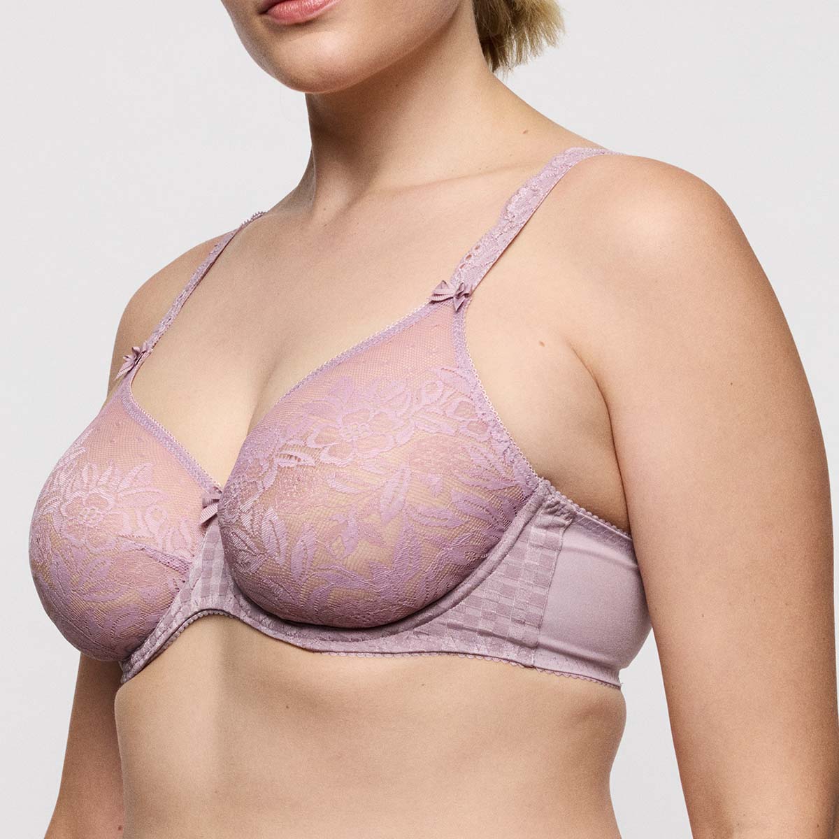 PrimaDonna Madison BH med bøjle, lilla - 0262127 - SOF - Soft Sand