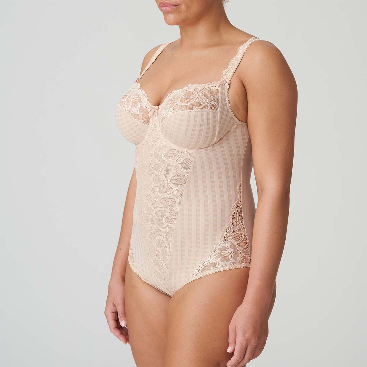 PrimaDonna Madison bodystocking, beige - 0462120 - CAL - Caffé Latte