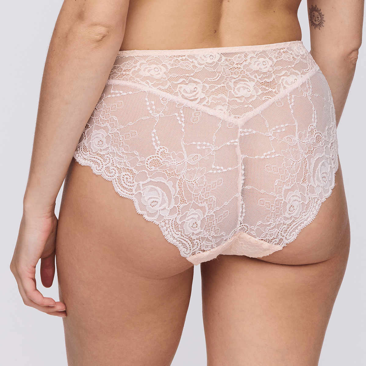 Marie Jo Cyrile maxi trusse, lyserød - 0502921 - CRP - Crystal Pink