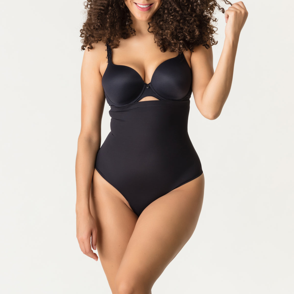 PrimaDonna Perle Shapewear trusse, sort - 0562343 - CHB - Black