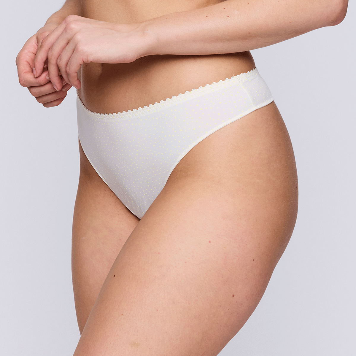 PrimaDonna Novaro g-streng, creme - 0663520 - VIG - Vintage Natural