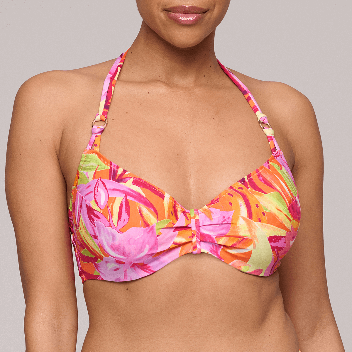 Marie Jo Shubra bikini top med bøjle, multi - 1007410 - MUS - Musa