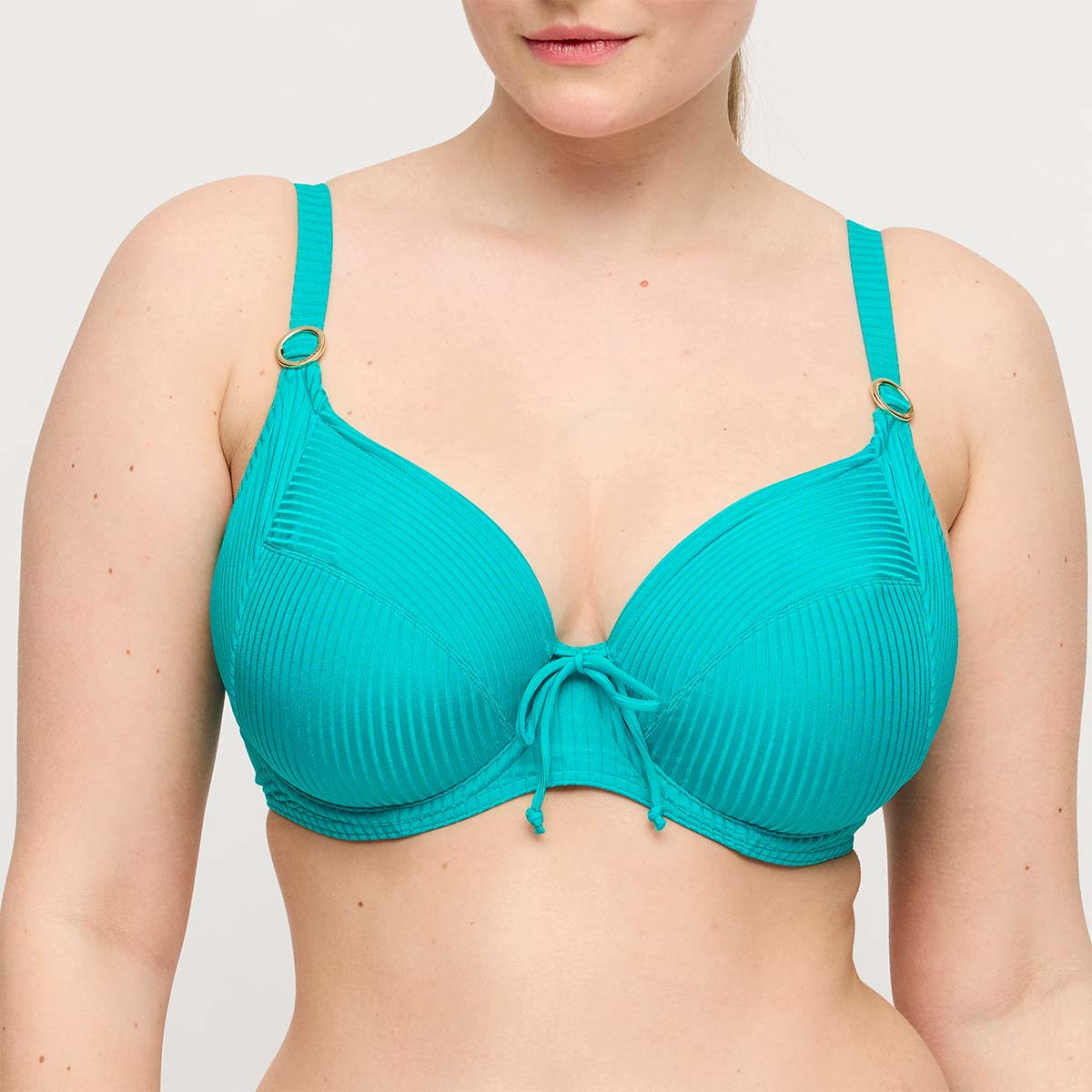 PrimaDonna Delray bikini top med bøjle, grøn - 4013610 - STU - Sea Turtle