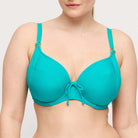 PrimaDonna Delray bikini top med bøjle, grøn - 4013610 - STU - Sea Turtle