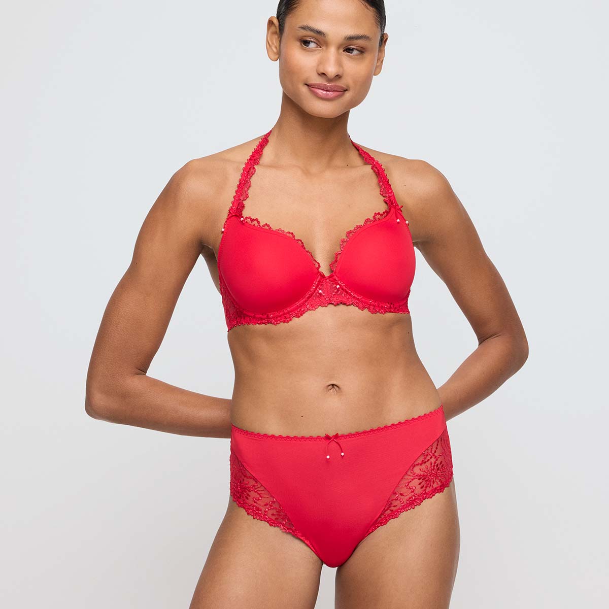 Marie Jo Jane maxi trusse, rød - 0501336 - TRR - True Red