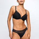 Marie Jo Nillo hjerteformet BH, sort - 0103076 - ZWA - Black