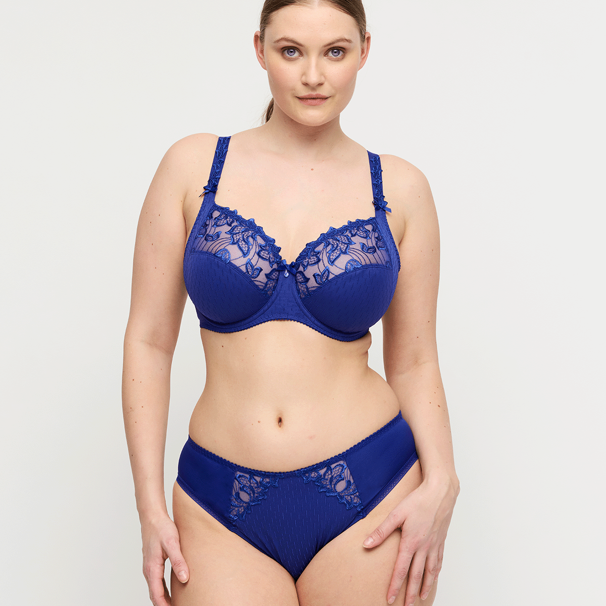 PrimaDonna Deauville BH med bøjle, blå - 0161810/11 - ICB - Iconic Blue