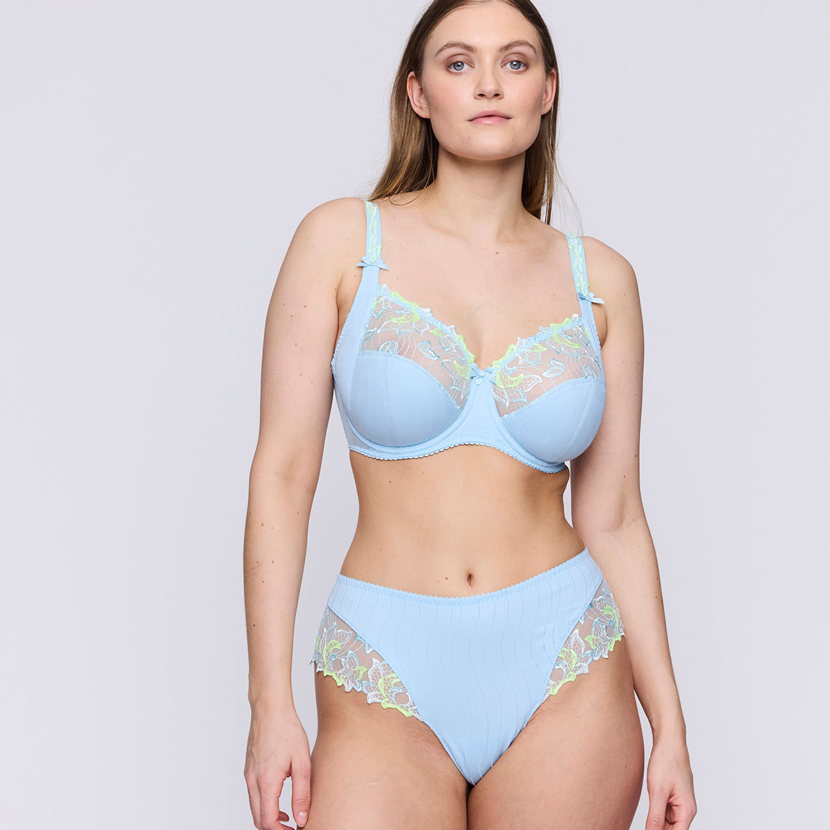 PrimaDonna Deauville BH med bøjle, lyseblå - 0161810-11/15 - MLY - Milky Blue