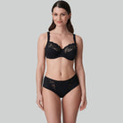 PrimaDonna Madison BH med bøjle, sort - 0162120-21 - ZWA - Black