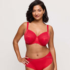 PrimaDonna Montara BH med bøjle, rød - 0163380-85 - TRR - True Red
