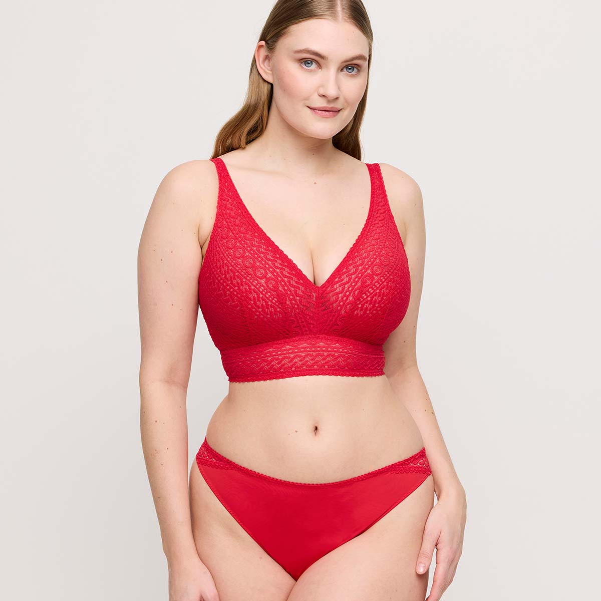 PrimaDonna Montara bralette BH, rød - 0163386 - TRR - True Red
