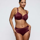 PrimaDonna Salerno full-cup BH, bordeaux - 0163530-35 - EVR - Evening Red