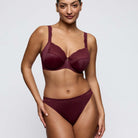 PrimaDonna Salerno full-cup BH, bordeaux - 0163530-35 - EVR - Evening Red